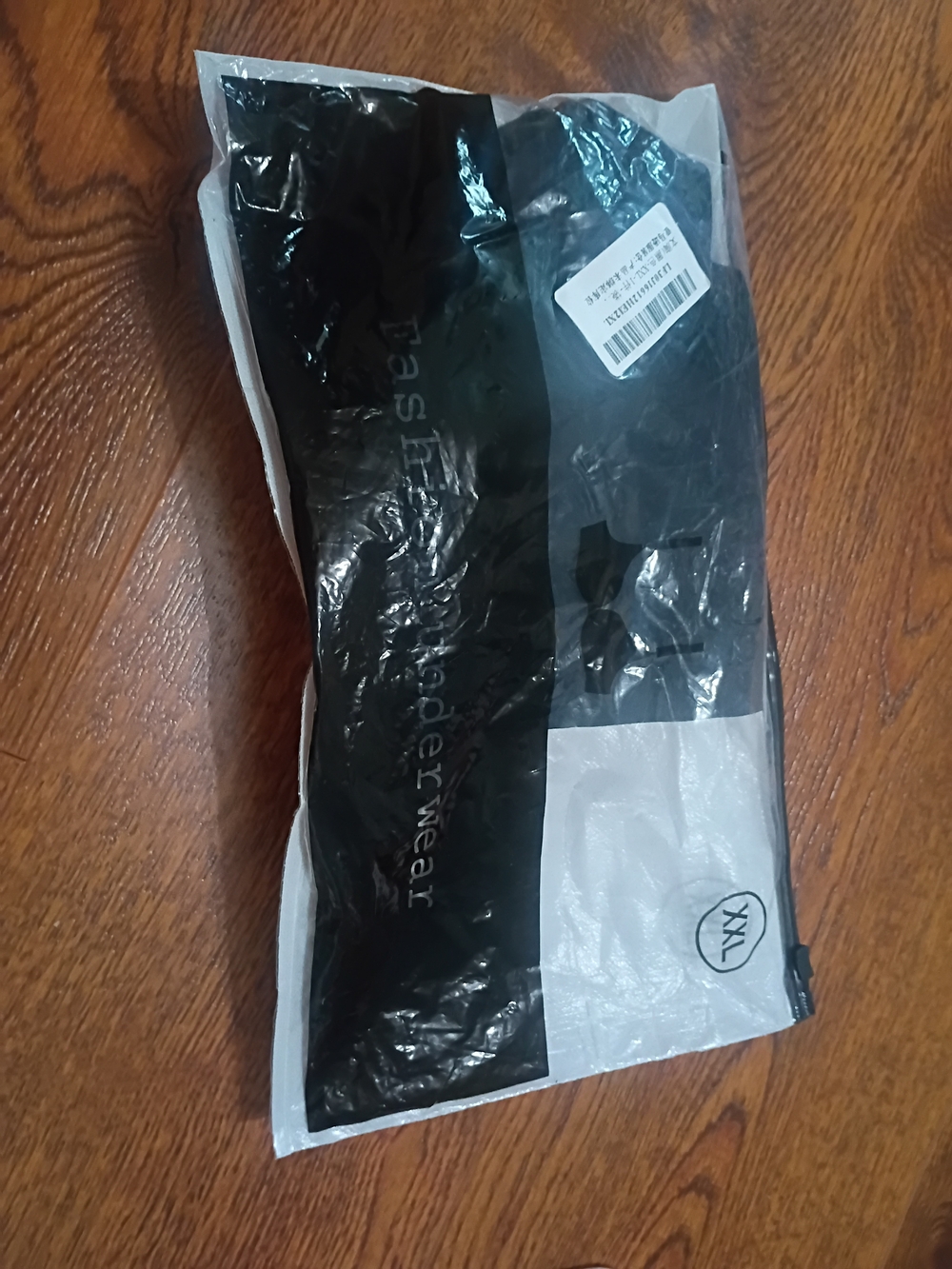 Black Packaged Apparel - XX-Labeled Bra